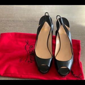 Christian Louboutin Peep Toe Pump